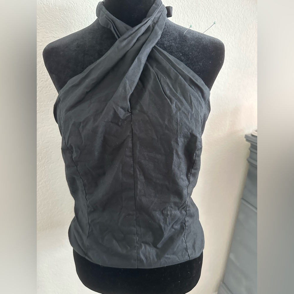 Nine West Black Halter Top
